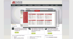 Desktop Screenshot of aeyazilim.com